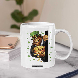 Funny St Patricks Day Bigfoot Coffee Mug Irish Revelry Gift TS12 Print Your Wear