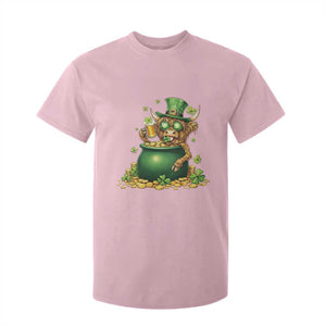 Funny Highland Cow St Patricks Day T Shirt For Kid Farm Lover Gift TS12 Light Pink Print Your Wear