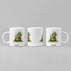 Funny Highland Cow St Patricks Day Coffee Mug Farm Lover Gift TS12 Print Your Wear