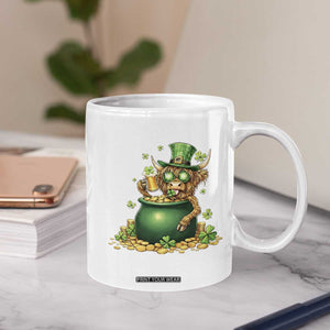 Funny Highland Cow St Patricks Day Coffee Mug Farm Lover Gift TS12 Print Your Wear