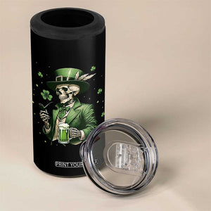 Skeleton St Patricks Day Drinking 4 in 1 Can Cooler Tumbler Irish Party Gift TS12 Print Your Wear