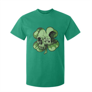 St Patricks Day Lucky Shamrock Skull Gift T Shirt For Kid TS12 Irish Green Print Your Wear