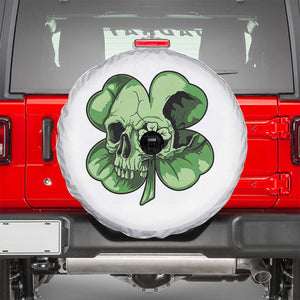 St Patricks Day Lucky Shamrock Skull Gift Spare Tire Cover TS12 White Print Your Wear