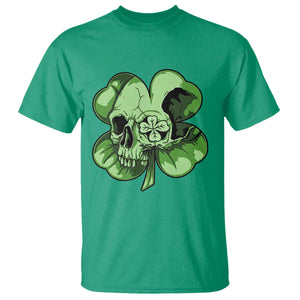 St Patricks Day Lucky Shamrock Skull Gift T Shirt TS12 Irish Green Print Your Wear