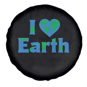 Earth Day Environmental Activism Spare Tire Cover I Love Earth TS12 Print Your Wear