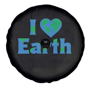 Earth Day Environmental Activism Spare Tire Cover I Love Earth TS12 Print Your Wear