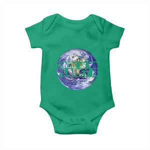 There Is No Planet B Baby Onesie Earth Day Environmental Awareness Gift TS12 Irish Green Print Your Wear