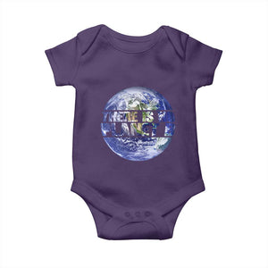 There Is No Planet B Baby Onesie Earth Day Environmental Awareness Gift TS12 Purple Print Your Wear