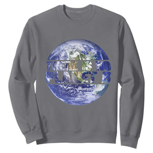 There Is No Planet B Sweatshirt Earth Day Environmental Awareness Gift TS12 Charcoal Print Your Wear