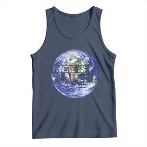 There Is No Planet B Tank Top Earth Day Environmental Awareness Gift TS12 Navy Print Your Wear