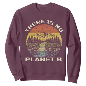 Nature Lover Shirt, Earth Day Gift, Save the Planet Shirt, Nature T-Shirt, Nature Lover Gift, Outdoor Environment Shirts, No Planet B Shirt Sweatshirt TS12 Maroon Print Your Wear