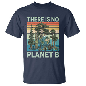 Vintage There Is No Planet B Earth Day Gift T Shirt TS12 Navy Print Your Wear