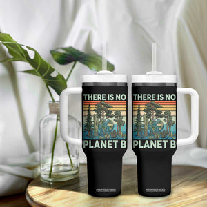 Vintage There Is No Planet B Earth Day Gift Tumbler With Handle TS12 Print Your Wear