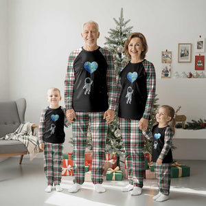 Astronaut Protect The Planet Plaid Pajama Set Earth Day Gift TS12 Christmas Plaid Print Your Wear