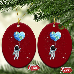 Astronaut Protect The Planet Ceramic Ornament Earth Day Gift TS12 Print Your Wear