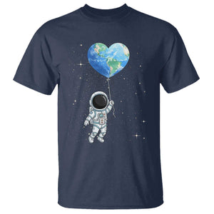 Astronaut Protect The Planet T Shirt Earth Day Gift TS12 Navy Print Your Wear