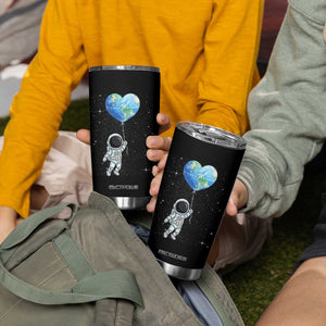 Astronaut Protect The Planet Tumbler Cup Earth Day Gift TS12 Print Your Wear