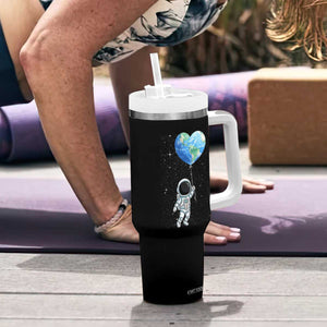 Astronaut Protect The Planet Tumbler With Handle Earth Day Gift TS12 Print Your Wear
