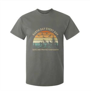 Earth Day Everyday T Shirt For Kid Save And Protect Our Earth TS12 Military Green Print Your Wear