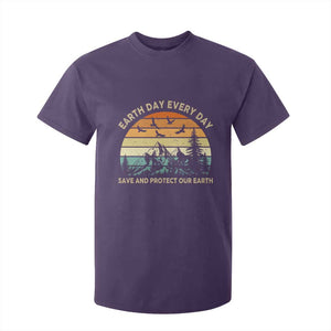 Earth Day Everyday T Shirt For Kid Save And Protect Our Earth TS12 Purple Print Your Wear