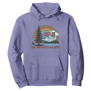 Earth Day Everyday Hoodie Save The Planet Nature Lover Gift TS12 Violet Print Your Wear
