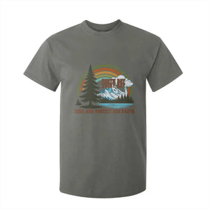 Earth Day Everyday T Shirt For Kid Save The Planet Nature Lover Gift TS12 Military Green Print Your Wear