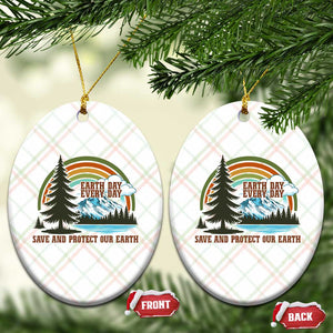 Earth Day Everyday Ceramic Ornament Save The Planet Nature Lover Gift TS12 Print Your Wear