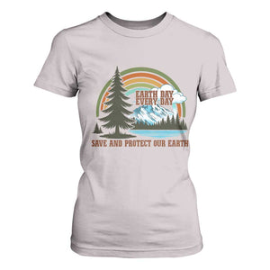 Earth Day Everyday T Shirt For Women Save The Planet Nature Lover Gift TS12 Ice Gray Print Your Wear