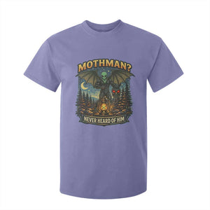 Funny Mothman Cryptid Believer T Shirt For Kid Never Heard Of Him TS12 Violet Print Your Wear
