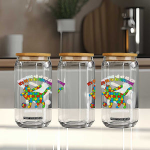Autism Acceptance Baseball Cat Glass Can It Is Ok To Be Different TS12 Print Your Wear