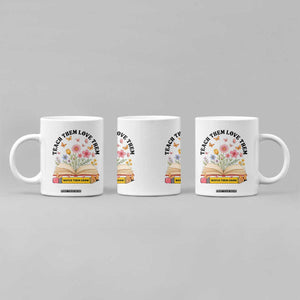 Teach Them Love Them Watch Them Grow Coffee Mug Inspirational Teacher Gift TS12 Print Your Wear