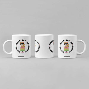 Cat Happy First Day Of School Coffee Mug Back To School Gift For Kids TS12 Print Your Wear