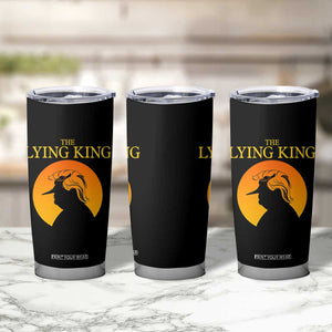 Funny The Lying King Long Nose Silhouette Tumbler Cup Vintage Political Satire Statement Gift TS12 Print Your Wear
