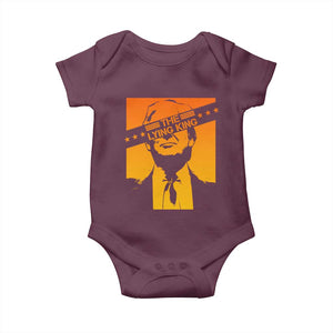 The Lying King Political Satire Baby Onesie Funny Bold Sarcastic Statement Gift