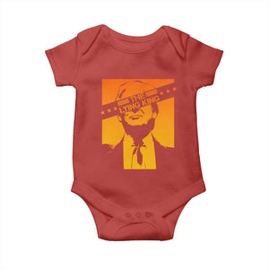 The Lying King Political Satire Baby Onesie Funny Bold Sarcastic Statement Gift