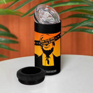 The Lying King Political Satire 4 in 1 Can Cooler Tumbler Funny Bold Sarcastic Statement Gift TS12 Print Your Wear