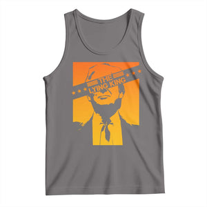 The Lying King Political Satire Tank Top Funny Bold Sarcastic Statement Gift