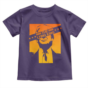 The Lying King Political Satire Toddler T Shirt Funny Bold Sarcastic Statement Gift