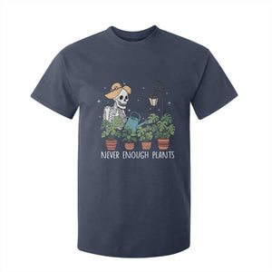 Skeleton Monstera Lover T Shirt For Kid Never Enough Plants TS12 Navy Print Your Wear