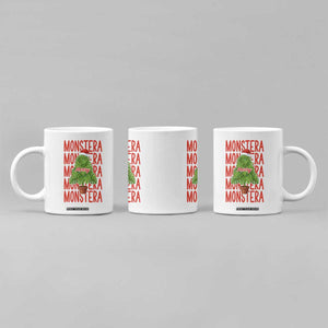 Merry Monstera Coffee Mug Plant Lover Christmas Gift TS12 Print Your Wear