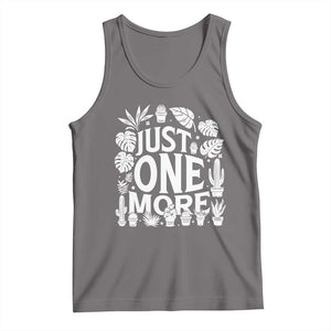 Plant Lover Humor Tank Top Just One More TS12 Deep Heather Print Your Wear