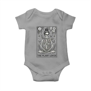Dark Humor Tarot Card Plant Lover Gift Baby Onesie TS12 Sport Gray Print Your Wear