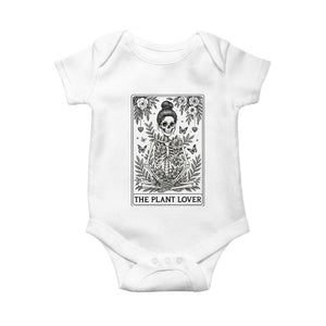 Dark Humor Tarot Card Plant Lover Gift Baby Onesie TS12 White Print Your Wear