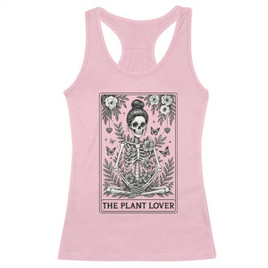 Dark Humor Tarot Card Plant Lover Gift Racerback Tank Top TS12 Light Pink Print Your Wear