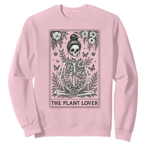 Dark Humor Tarot Card Plant Lover Gift Sweatshirt TS12 Light Pink Print Your Wear
