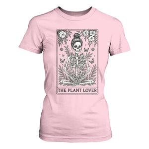 Dark Humor Tarot Card Plant Lover Gift T Shirt For Women TS12 Light Pink Print Your Wear