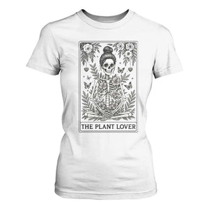 Dark Humor Tarot Card Plant Lover Gift T Shirt For Women TS12 White Print Your Wear