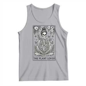 Dark Humor Tarot Card Plant Lover Gift Tank Top TS12 Athletic Heather Print Your Wear