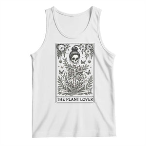 Dark Humor Tarot Card Plant Lover Gift Tank Top TS12 White Print Your Wear