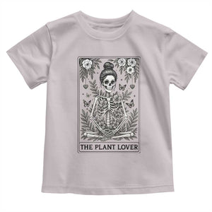 Dark Humor Tarot Card Plant Lover Gift Toddler T Shirt TS12 Ice Gray Print Your Wear